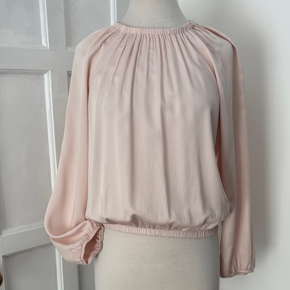 Cloth & Stone, Anthropologie, Blush Pink Blouse